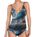 Ocean Sea Waves Tankini Set