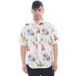 Bluey, Bluey merch, Bluey pattern, Bluey Bluey, bingo, Bluey design, bluey dog Men s Short Sleeve Shirt Bluey, Bluey merch, Bluey pattern, Bluey Bluey, bingo, Bluey design, bluey dog Men s Short Sleeve Shirt