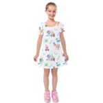 Bluey, Bluey merch, Bluey pattern, Bluey Bluey, bingo, Bluey design, bluey dog Kids Short Sleeve Velvet Dress Bluey, Bluey merch, Bluey pattern, Bluey Bluey, bingo, Bluey design, bluey dog Kids Short Sleeve Velvet Dress