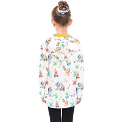 Kids  Double Breasted Button Coat 