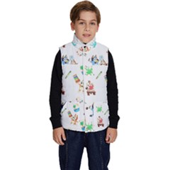 Bluey, Bluey merch, Bluey pattern, Bluey Bluey, bingo, Bluey design, bluey dog Kid s Button Up Puffer Vest from ArtsNow.com