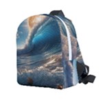 Ocean Sea Waves Kids  Age 2-4 Lightweight Preschool Backpack