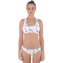 Bluey, Bluey merch, Bluey pattern, Bluey Bluey, bingo, Bluey design, bluey dog Cross Back Hipster Bikini Set from ArtsNow.com