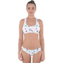 Cross Back Hipster Bikini Set 