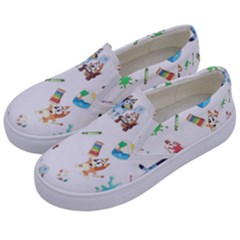 Kids  Canvas Slip Ons 