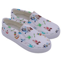Kids  Canvas Slip Ons 