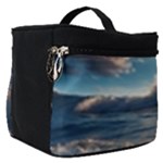 Ocean Sea Waves Make Up Travel Bag (Small)