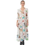 Bluey, Bluey merch, Bluey pattern, Bluey Bluey, bingo, Bluey design, bluey dog Button Up Boho Maxi Dress Bluey, Bluey merch, Bluey pattern, Bluey Bluey, bingo, Bluey design, bluey dog Button Up Boho Maxi Dress