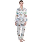 Bluey, Bluey merch, Bluey pattern, Bluey Bluey, bingo, Bluey design, bluey dog Women s Long Sleeve Satin Pajamas Set Bluey, Bluey merch, Bluey pattern, Bluey Bluey, bingo, Bluey design, bluey dog Women s Long Sleeve Satin Pajamas Set
