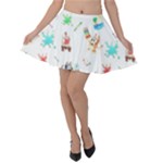 Bluey, Bluey merch, Bluey pattern, Bluey Bluey, bingo, Bluey design, bluey dog Velvet Skater Skirt Bluey, Bluey merch, Bluey pattern, Bluey Bluey, bingo, Bluey design, bluey dog Velvet Skater Skirt