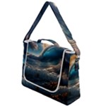 Ocean Sea Waves Box Up Messenger Bag