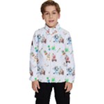 Bluey, Bluey merch, Bluey pattern, Bluey Bluey, bingo, Bluey design, bluey dog Kids High Neck Windbreaker Bluey, Bluey merch, Bluey pattern, Bluey Bluey, bingo, Bluey design, bluey dog Kids High Neck Windbreaker