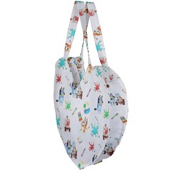Giant Heart Shaped Tote 