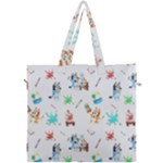 Bluey, Bluey merch, Bluey pattern, Bluey Bluey, bingo, Bluey design, bluey dog Canvas Travel Bag Bluey, Bluey merch, Bluey pattern, Bluey Bluey, bingo, Bluey design, bluey dog Canvas Travel Bag