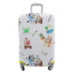 Bluey, Bluey merch, Bluey pattern, Bluey Bluey, bingo, Bluey design, bluey dog Luggage Cover (Small) from ArtsNow.com