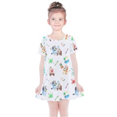 Kids  Simple Cotton Dress 