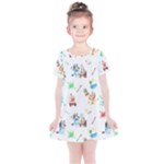Bluey, Bluey merch, Bluey pattern, Bluey Bluey, bingo, Bluey design, bluey dog Kids Simple Cotton Dress Bluey, Bluey merch, Bluey pattern, Bluey Bluey, bingo, Bluey design, bluey dog Kids Simple Cotton Dress