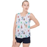 Bluey, Bluey merch, Bluey pattern, Bluey Bluey, bingo, Bluey design, bluey dog Bubble Hem Chiffon Tank Top Bluey, Bluey merch, Bluey pattern, Bluey Bluey, bingo, Bluey design, bluey dog Bubble Hem Chiffon Tank Top