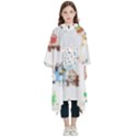 Kids  Hooded Rain Ponchos 