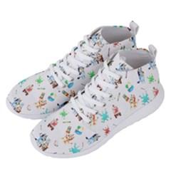 Men s Lightweight High Top Sneakers 