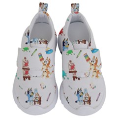 Kids  Velcro No Lace Shoes 