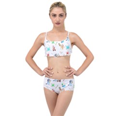 Layered Top Bikini Set 