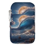 Ocean Sea Waves Waist Pouch (Small)