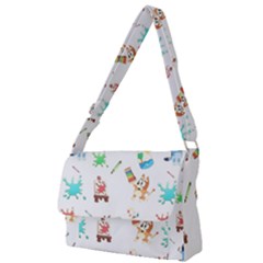 Full Print Messenger Bag (S) 