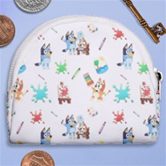Horseshoe Style Canvas Pouch 