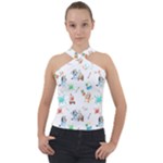 Bluey, Bluey merch, Bluey pattern, Bluey Bluey, bingo, Bluey design, bluey dog Cross Neck Velour Top Bluey, Bluey merch, Bluey pattern, Bluey Bluey, bingo, Bluey design, bluey dog Cross Neck Velour Top