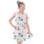 Bluey, Bluey merch, Bluey pattern, Bluey Bluey, bingo, Bluey design, bluey dog Kids Tie Up Tunic Dress Bluey, Bluey merch, Bluey pattern, Bluey Bluey, bingo, Bluey design, bluey dog Kids Tie Up Tunic Dress