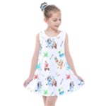 Bluey, Bluey merch, Bluey pattern, Bluey Bluey, bingo, Bluey design, bluey dog Kids Summer Dress Bluey, Bluey merch, Bluey pattern, Bluey Bluey, bingo, Bluey design, bluey dog Kids Summer Dress