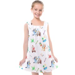 Kids  Cross Back Dress 