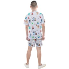 Men s Mesh T-Shirt and Shorts Set 