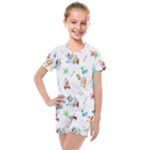 Bluey, Bluey merch, Bluey pattern, Bluey Bluey, bingo, Bluey design, bluey dog Kids Mesh T-Shirt and Shorts Set Bluey, Bluey merch, Bluey pattern, Bluey Bluey, bingo, Bluey design, bluey dog Kids Mesh T-Shirt and Shorts Set
