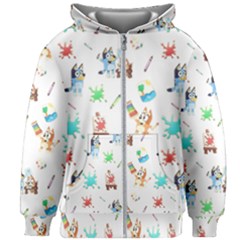 Kids  Zipper Hoodie Without Drawstring 