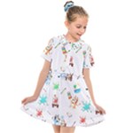 Bluey, Bluey merch, Bluey pattern, Bluey Bluey, bingo, Bluey design, bluey dog Kids Short Sleeve Shirt Dress Bluey, Bluey merch, Bluey pattern, Bluey Bluey, bingo, Bluey design, bluey dog Kids Short Sleeve Shirt Dress