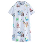 Bluey, Bluey merch, Bluey pattern, Bluey Bluey, bingo, Bluey design, bluey dog Kids Boyleg Half Suit Swimwear Bluey, Bluey merch, Bluey pattern, Bluey Bluey, bingo, Bluey design, bluey dog Kids Boyleg Half Suit Swimwear