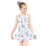 Bluey, Bluey merch, Bluey pattern, Bluey Bluey, bingo, Bluey design, bluey dog Kids Skater Dress Swimsuit Bluey, Bluey merch, Bluey pattern, Bluey Bluey, bingo, Bluey design, bluey dog Kids Skater Dress Swimsuit