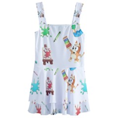 Kids  Layered Skirt Swimsuit 
