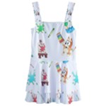 Bluey, Bluey merch, Bluey pattern, Bluey Bluey, bingo, Bluey design, bluey dog Kids Layered Skirt Swimsuit Bluey, Bluey merch, Bluey pattern, Bluey Bluey, bingo, Bluey design, bluey dog Kids Layered Skirt Swimsuit