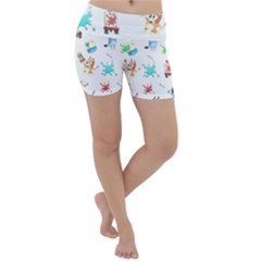 Lightweight Velour Yoga Shorts 