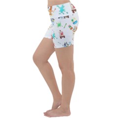 Lightweight Velour Yoga Shorts 