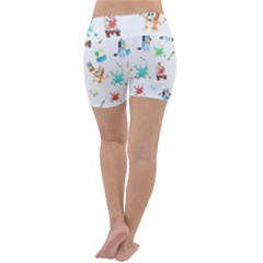 Lightweight Velour Yoga Shorts 