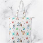 Bluey, Bluey merch, Bluey pattern, Bluey Bluey, bingo, Bluey design, bluey dog Double Zip Up Tote Bag Bluey, Bluey merch, Bluey pattern, Bluey Bluey, bingo, Bluey design, bluey dog Double Zip Up Tote Bag