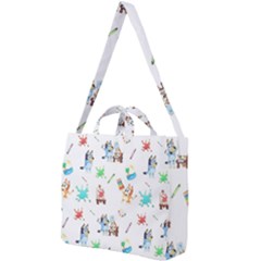 Square Shoulder Tote Bag 