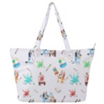 Bluey, Bluey merch, Bluey pattern, Bluey Bluey, bingo, Bluey design, bluey dog Full Print Shoulder Bag Bluey, Bluey merch, Bluey pattern, Bluey Bluey, bingo, Bluey design, bluey dog Full Print Shoulder Bag