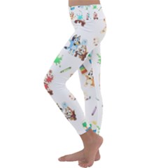 Kids  Lightweight Velour Classic Yoga Leggings 