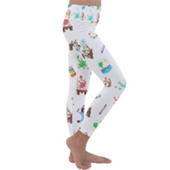 Kids  Lightweight Velour Classic Yoga Leggings 