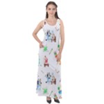 Bluey, Bluey merch, Bluey pattern, Bluey Bluey, bingo, Bluey design, bluey dog Sleeveless Velour Maxi Dress Bluey, Bluey merch, Bluey pattern, Bluey Bluey, bingo, Bluey design, bluey dog Sleeveless Velour Maxi Dress